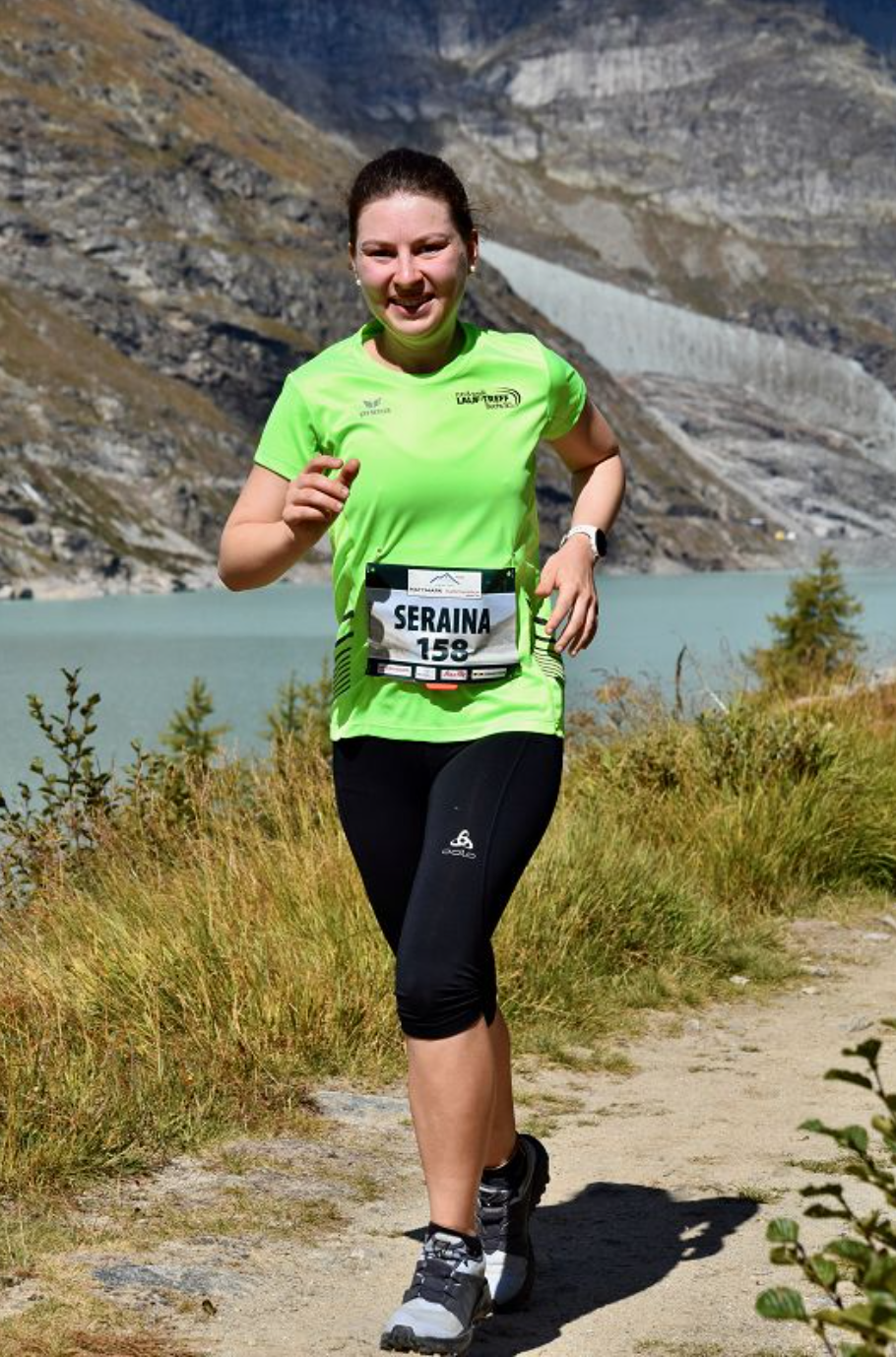 Seraina locker auf dem Seeweg